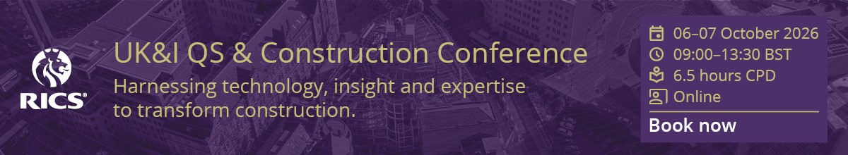 UK&I QS & Construction Conference 2026